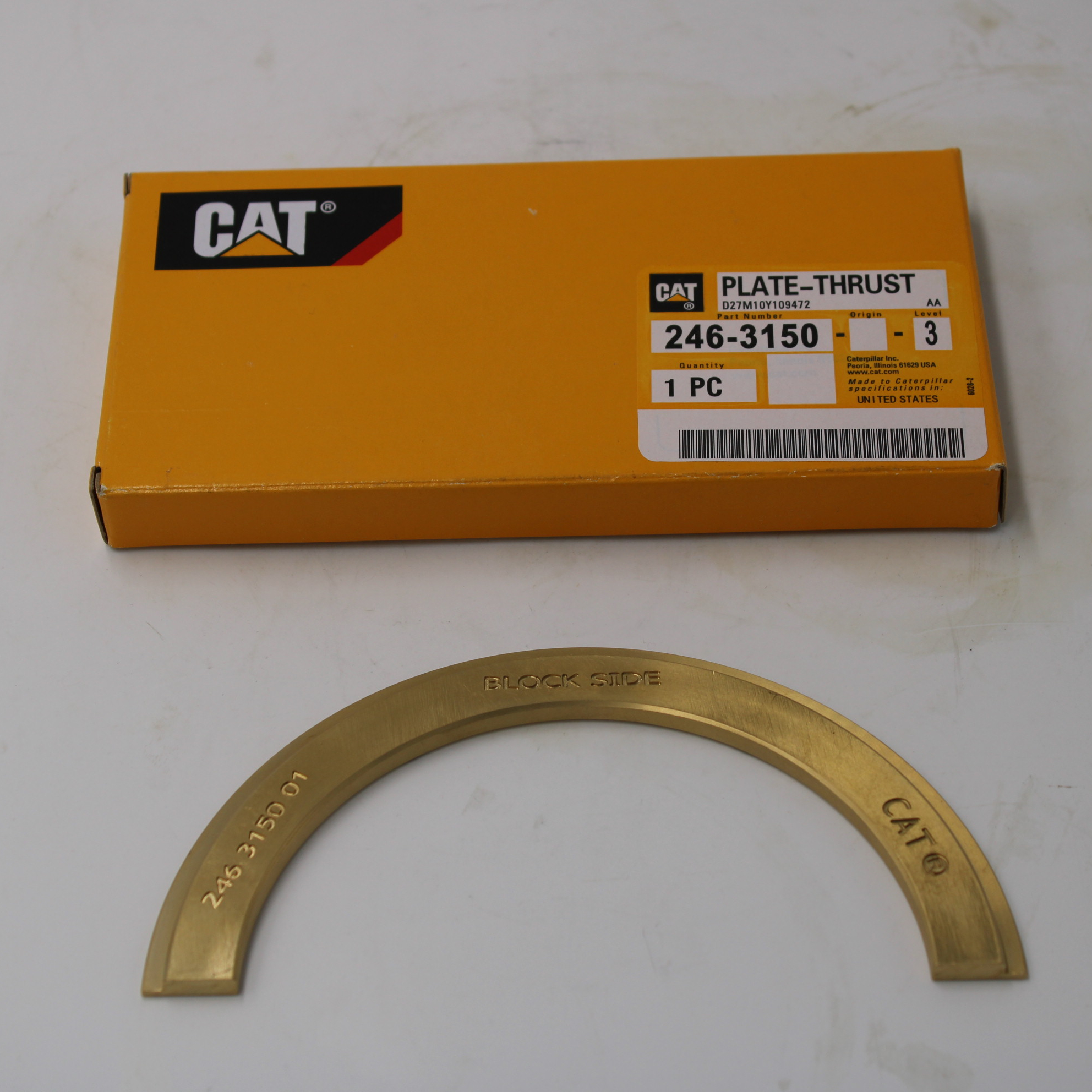 High quality cat 330D / 336d / 340D / 340d2l excavator C9 engine thrust plate 246-3150 