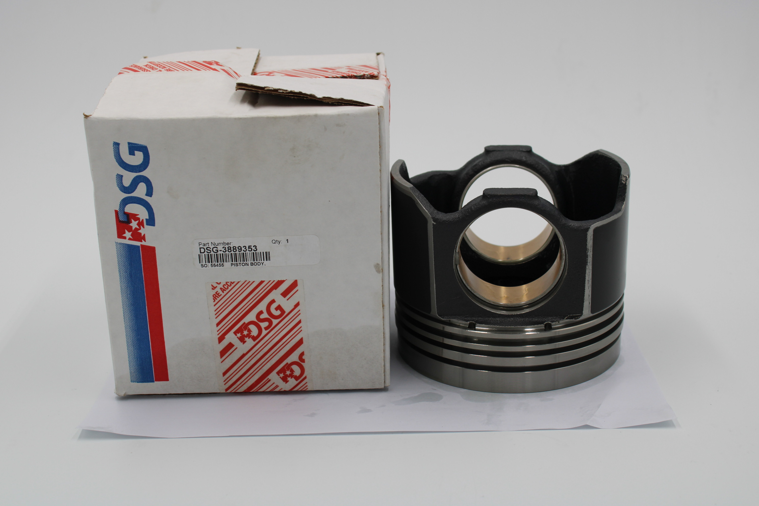 Piston head of American DSG C13 engine 